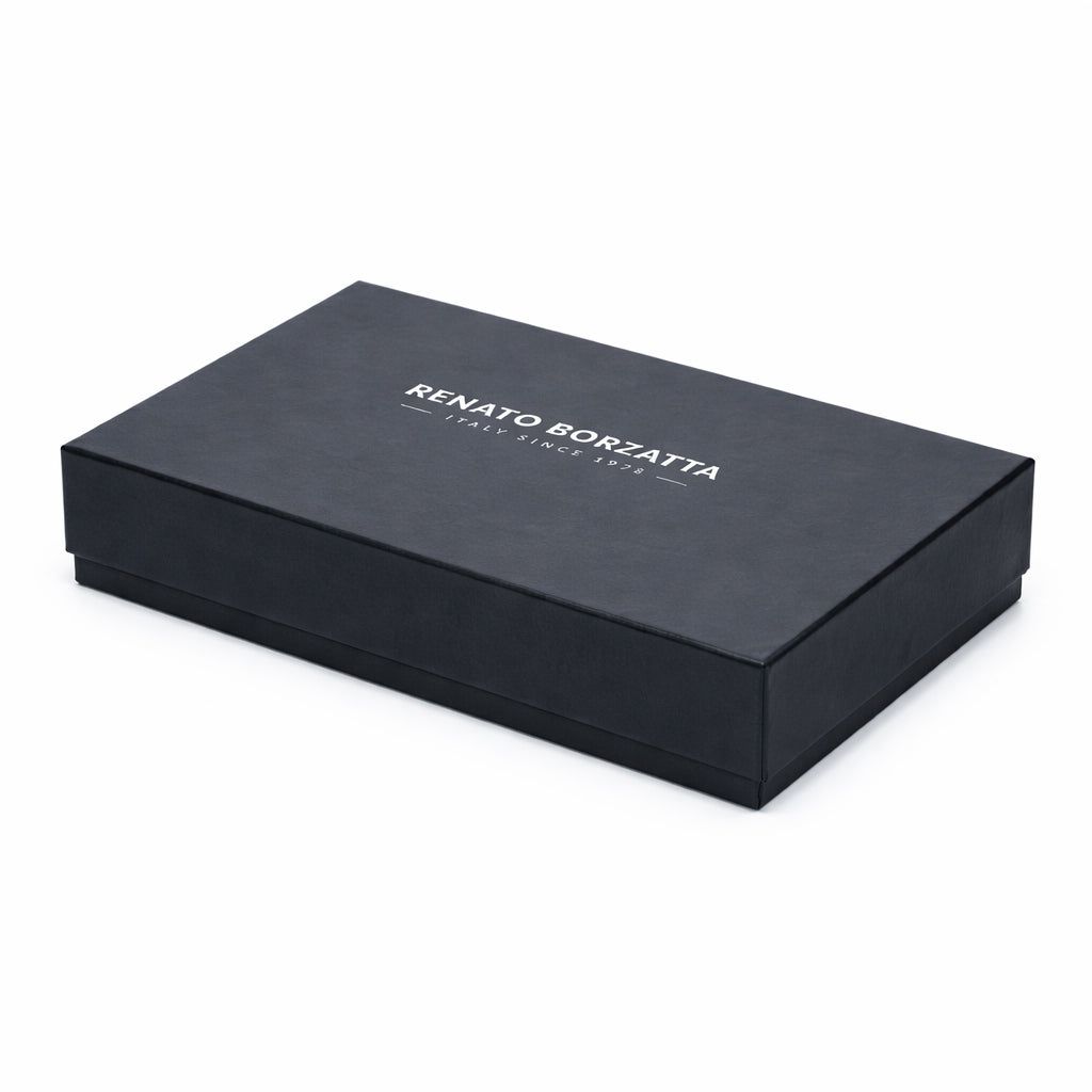 Women's Italian Leather Zip Wallet — Cognac